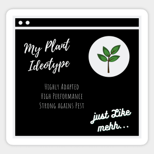 Plant Breeding Series #1 Sticker